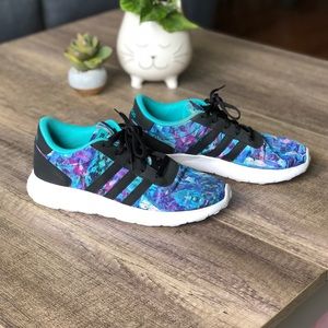 Adidas multi-color athletic shoes